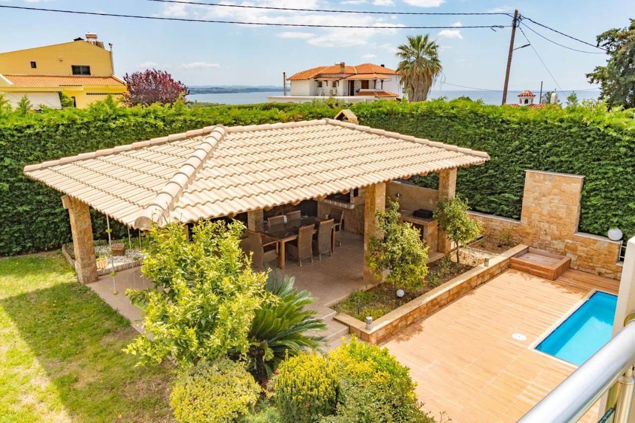 Nefeli & Dina Villas By Diomedes Group Nea Moudania Exterior foto